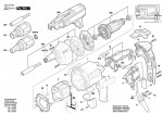 Bosch 3 601 D45 031 GSR 6-25 TE Drill Screwdriver Spare Parts